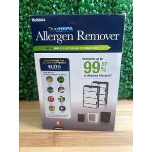 NIB Holmes True HEPA Filter w Enhanced Mold Fighting Power 2-Pack New